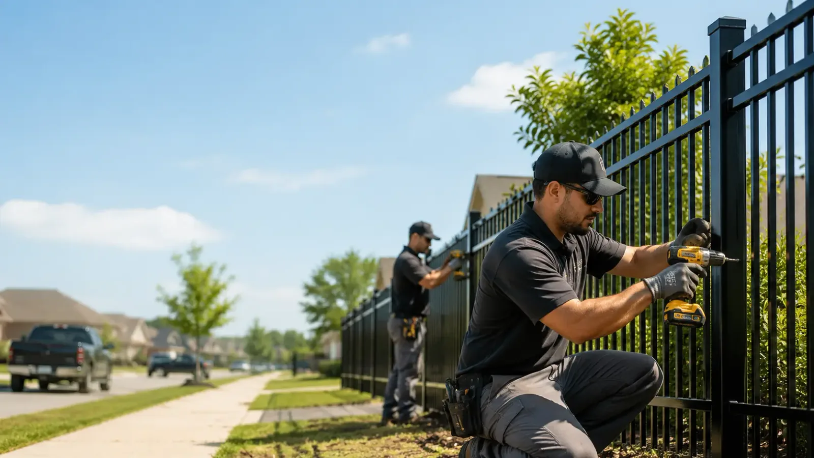 Metal Fence Installation in Hendersonville, TN